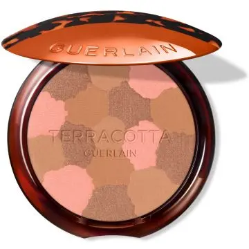 Terracotta Light - Édition Limitée La Poudre Éclat Bonne Mine Naturelle - 96% d'Ingrédients d'Origine Naturelle 02 Moyen Rosé - Guerlain - Maquillage - Visuel 1