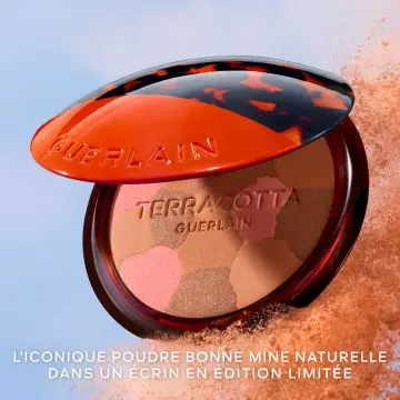 Terracotta Light - Édition Limitée La Poudre Éclat Bonne Mine Naturelle - 96% d'Ingrédients d'Origine Naturelle 02 Moyen Rosé - Guerlain - Maquillage - Visuel 3