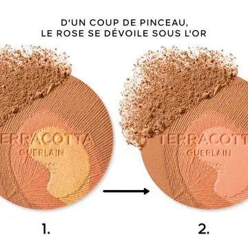 Terracotta Majestic Feathers - Édition Limitée La Poudre Bronzante - 96% d'Ingrédients d'Origine Naturelle Peacock - Guerlain - Maquillage - Visuel 2