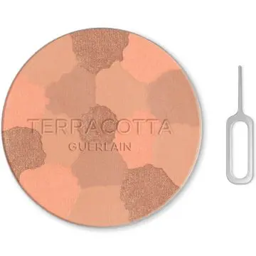 Recharge Terracotta Light La Poudre Éclat Bonne Mine Naturelle - 96% d'Ingrédients d'Origine Naturelle 01 Clair Doré - Guerlain - Maquillage - Visuel 1