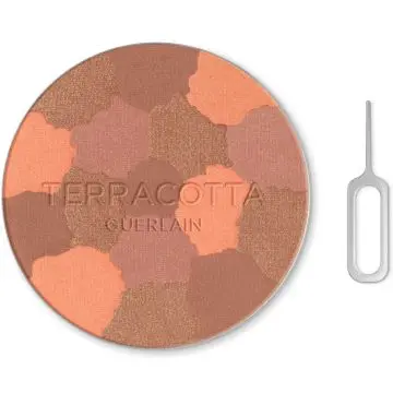 Recharge Terracotta Light La Poudre Éclat Bonne Mine Naturelle - 96% d'Ingrédients d'Origine Naturelle 05 Foncé Doré - Guerlain - Maquillage - Visuel 1