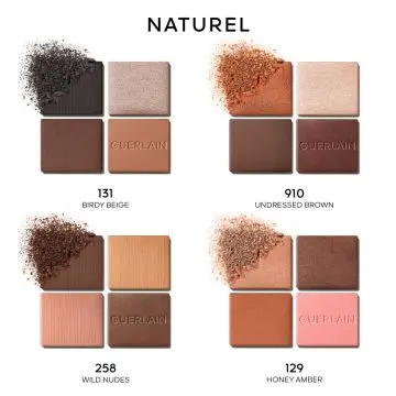 Ombres G Ombres à Paupières 4 Couleurs 129 Honey Amber - Guerlain - Maquillage - Visuel 3