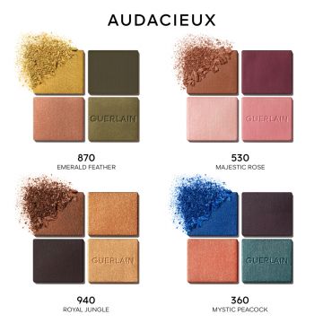 Ombres G Ombres à Paupières 4 Couleurs 214 Exotic Orchid - Guerlain - Maquillage - Visuel 2