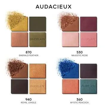 Ombres G Ombres à Paupières 4 Couleurs 214 Exotic Orchid - Guerlain - Maquillage - Visuel 2