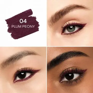 Le Crayon Yeux Couleur Intense, Longue Tenue & Waterproof 04 Plum Peony - Guerlain - Maquillage - Visuel 3
