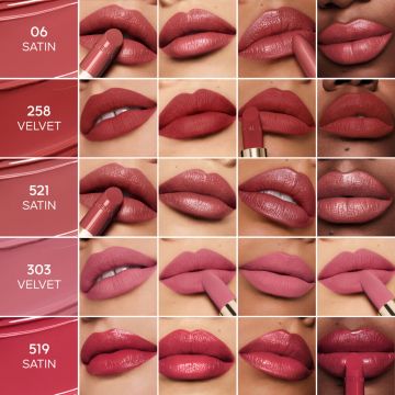 Rouge G Blooming Denim - Édition Limitée Le Rouge à Lèvres Soin Personnalisable Fini Velvet - La Recharge 205 Le Nude Amandine