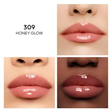 KissKiss Bee Glow Oil Huile à Lèvres Teintée 309 Honey Glow - Guerlain - Maquillage - Visuel 3