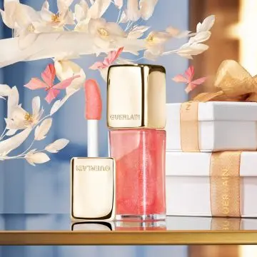 KissKiss Bee Glow Oil - Édition Limitée Huile à Lèvres Teintée 429 Sparkling Rosewood - Guerlain - Maquillage - Visuel 3