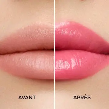 KissKiss Bee Glow Baume Teinté Infusé de Miel 98% d'Origine Naturelle 458 Pop Rose Glow - Guerlain - Maquillage - Visuel 4