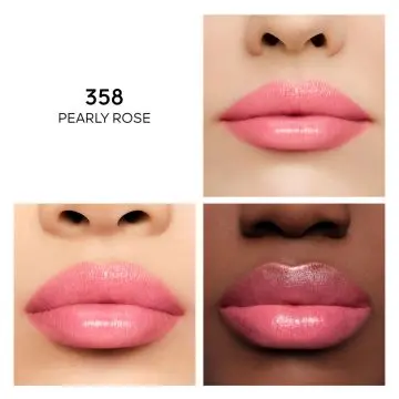 KissKiss Bee Glow Baume Teinté Infusé de Miel 98% d'Origine Naturelle 358 Pearly Rose - Guerlain - Maquillage - Visuel 3