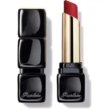 KissKiss Tender Matte Rouge à Lèvres Mat Lumineux Fin & Fondant Confort 16H 360 - Miss Pink - 2,8g - Guerlain - Maquillage - Visuel 1