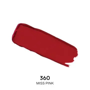 KissKiss Tender Matte Rouge à Lèvres Mat Lumineux Fin & Fondant Confort 16H 360 - Miss Pink - 2,8g - Guerlain - Maquillage - Visuel 2