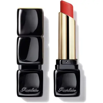 KissKiss Tender Matte Rouge à Lèvres Mat Lumineux Fin & Fondant Confort 16H 520 - Sexy Coral - 2,8g - Guerlain - Maquillage - Visuel 1