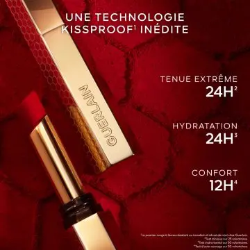 KissKiss Le Rouge à Lèvres Intense au Miel 168 Blooming Lily - Guerlain - Maquillage - Visuel 4