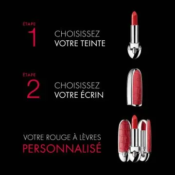 Rouge G de Guerlain La teinte de rouge à lèvres 023 Dark Cherry - Guerlain - Maquillage - Visuel 2