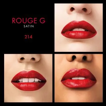 Rouge G de Guerlain La teinte de rouge à lèvres 214 Brick Red - Guerlain - Maquillage - Visuel 3