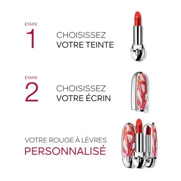 ROUGE G Mat Métallique personnalisable  214 EXOTIC RED