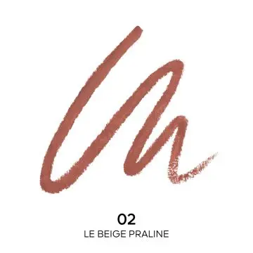 Contour G Le Crayon à Lèvres 02 Le Beige Praline - Guerlain - Maquillage - Visuel 2