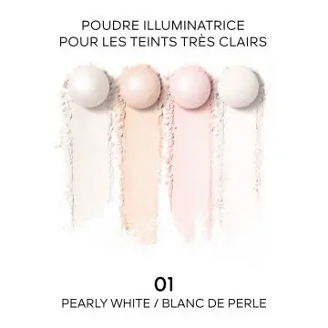 MÉTÉORITES Perles de Poudre Révélatrices de Lumière 01 Pearly White/Blanc Perle - 20g - Guerlain - Maquillage - Visuel 2 MÉTÉORITES Perles de Poudre Révélatrices de Lumière 01 Pearly White/Blanc Perle - 20g - Guerlain - Maquillage - Visuel 2