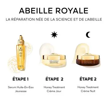 Trousse Abeille Royale Sérum, Crème Jour & Crème Nuit  - Guerlain - Soin - Visuel 2