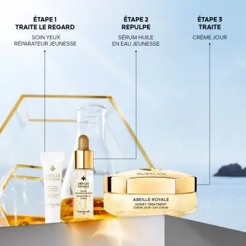 Trousse Abeille Royale Sérum, Crème Jour & Soin Yeux  - Guerlain - Soin - Visuel 2