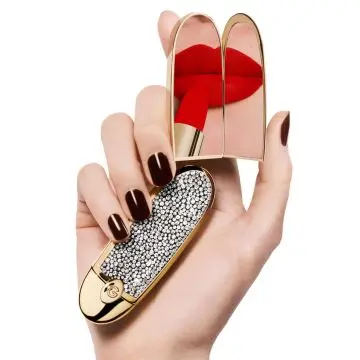 Rouge G L'Écrin Bijou Double Miroir - Les Ornements Le Strassé - Guerlain - Accessoire - Visuel 4