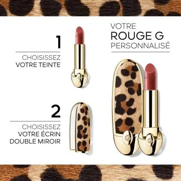 Rouge G L'Écrin Bijou Double Miroir - Les Imprimés Le Fauve - Guerlain - Accessoire - Visuel 2