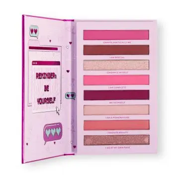 Affirmation Book - Be Yourself Palette Yeux  - I Heart Revolution - Maquillage - Visuel 1