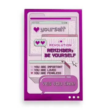 Affirmation Book - Be Yourself Palette Yeux  - I Heart Revolution - Maquillage - Visuel 2