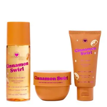 Coffret Cinnamon Swirl Brume Cheveux et Corps, Beurre pour le Corps & Nettoyant Corps  - I Heart Revolution - Soin - Visuel 2 Coffret Cinnamon Swirl Brume Cheveux et Corps, Beurre pour le Corps & Nettoyant Corps  - I Heart Revolution - Soin - Visuel 2