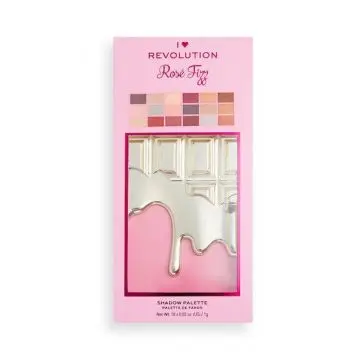 ROSÉ FIZZ CHOCOLATE PALETTE Palette Fards à Paupières Rosé Fizz - I Heart Revolution - Maquillage - Visuel 4