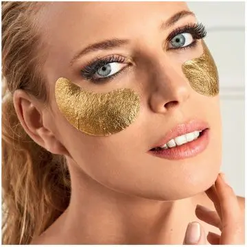 Divine Or 24k Patchs Yeux 1 Paire de Patchs - IROHA - Soin - Visuel 2