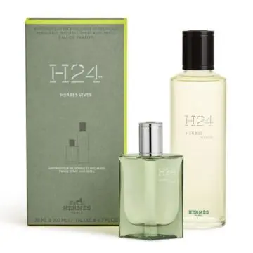 H24 Herbes Vives Eau de Parfum 30ml & Recharge  - Hermès - Parfum - Visuel 2 H24 Herbes Vives Eau de Parfum 30ml & Recharge  - Hermès - Parfum - Visuel 2