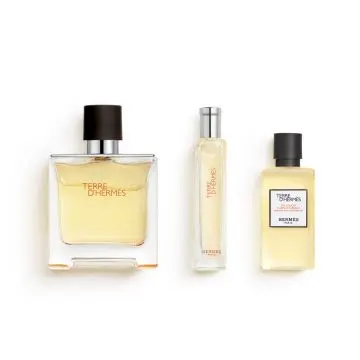 Coffret Terre d'Hermès Parfum, Gel Douche  & Format Voyage  - Hermès - Parfum - Visuel 2