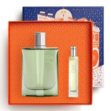 Coffret H24 Herbes Vives Eau de Parfum 100ml & Format Voyage  - Hermès - Parfum - Visuel 2