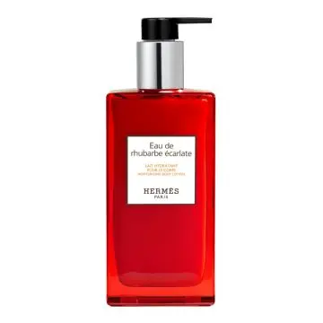 Eau de Rhubarbe Écarlate Lait Hydratant pour le Corps 200ml - Hermès - Soin - Visuel 1
