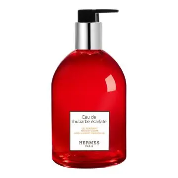 Eau de Rhubarbe Écarlate Gel Moussant Mains & Corps 300ml - Hermès - Soin - Visuel 1