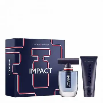Coffret Impact Eau de Toilette 100ml & Gel Corps et Cheveux  - Tommy Hilfiger - Parfum - Visuel 1