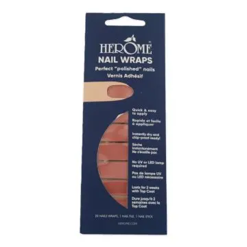 Nail Wraps Vernis à Ongles Adhésif Blush - Hérôme - Maquillage - Visuel 1 Nail Wraps Vernis à Ongles Adhésif Blush - Hérôme - Maquillage - Visuel 1