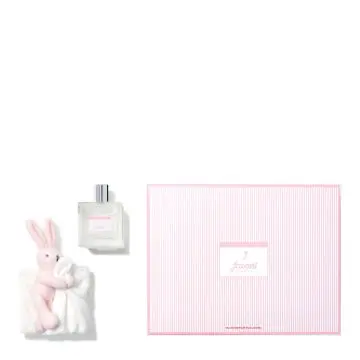 Coffret Toute Petite  Eau De Senteur 100ml & Son Doudou Lapin Rose  - Jacadi - Parfum - Visuel 1