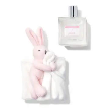 Coffret Toute Petite  Eau De Senteur 100ml & Son Doudou Lapin Rose  - Jacadi - Parfum - Visuel 3