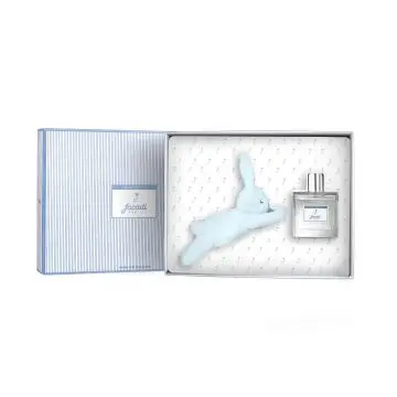 Coffret Tout Petit Coffret eau de senteur Tout Petit 100ml et son doudou lapin Coffret eau de toilette 100ml et doudou lapin - Jacadi - Parfum - Visuel 1