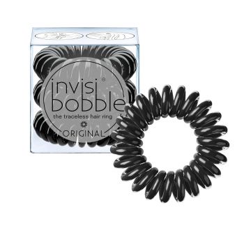 THE ORIGINAL TRUE BLACK Elastiques à cheveux Noir - Invisibobble - Accessoire - Visuel 1