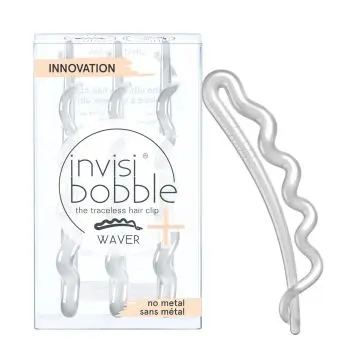 Waver + Accessoire Cheveux Crystal Clear - Invisibobble - Accessoire - Visuel 1
