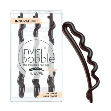 Waver + Accessoire Cheveux Pretty Dark - Invisibobble - Accessoire - Visuel 1