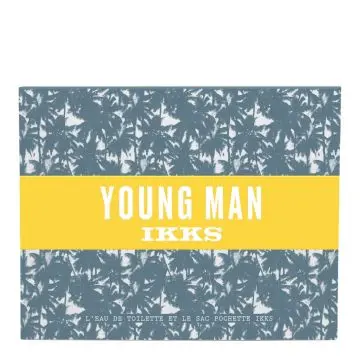 Coffret Young Man Summer in Bali Eau de Toilette 100ml & Pochette  - IKKS - Parfum - Visuel 2 Coffret Young Man Summer in Bali Eau de Toilette 100ml & Pochette  - IKKS - Parfum - Visuel 2