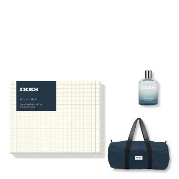 Coffret Young Man Eau de Toilette 100ml & Sac Bowling  - IKKS - Parfum - Visuel 1