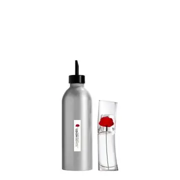 FLOWER BY KENZO Coffret voyage FLOWER BY KENZO Eau de parfum recharge 200 ml et 15 ml à remplir  Recharge 200 ml + 15 ml vide - Kenzo - Parfum - Visuel 1