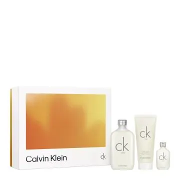 Coffret CK One Eau de Toilette 100ml, Gel Douche & Miniature  - Calvin Klein - Parfum - Visuel 1