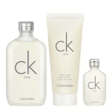 Coffret CK One Eau de Toilette 100ml, Gel Douche & Miniature  - Calvin Klein - Parfum - Visuel 2